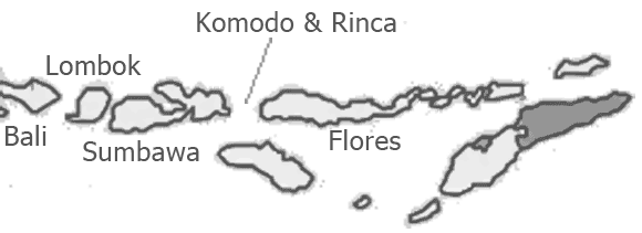 Kaart Nusa Tenggara