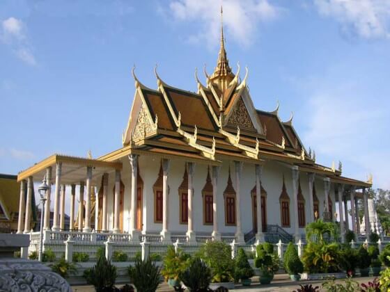 Phnom Penh - Koninklijk paleis
