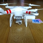 Eerste vlucht met DJI Phantom 2 Vision plus
